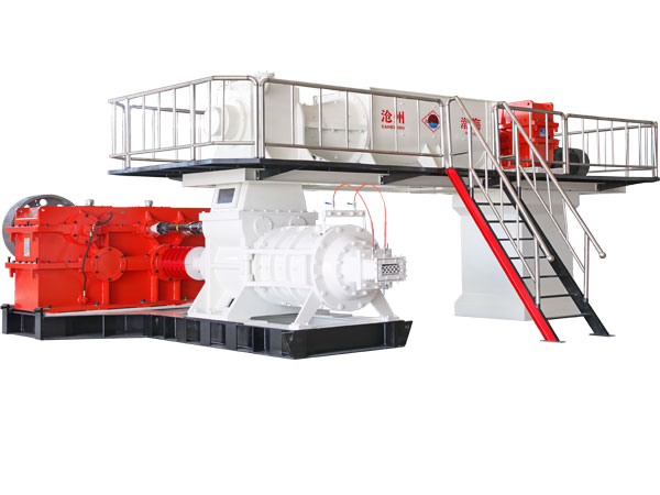 JKY90/75-4.0型雙級單軸真空擠出機(jī)